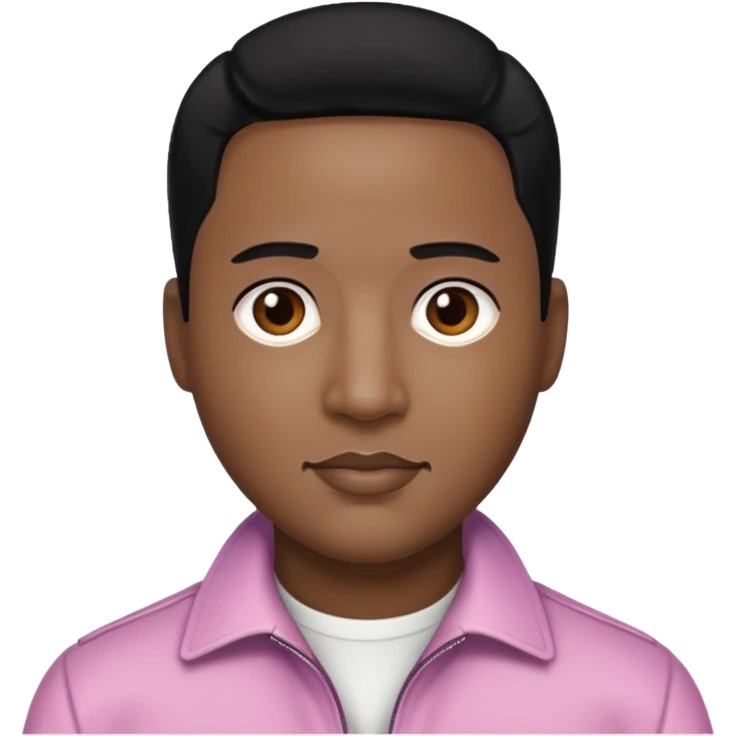 Johnny Gill with black hair emoji