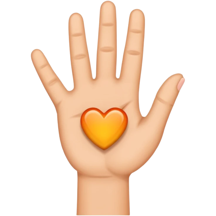 hand in Ich-Liebe-Dich-Geste aus metal emoji