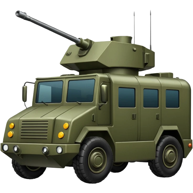 Battle bus emoji