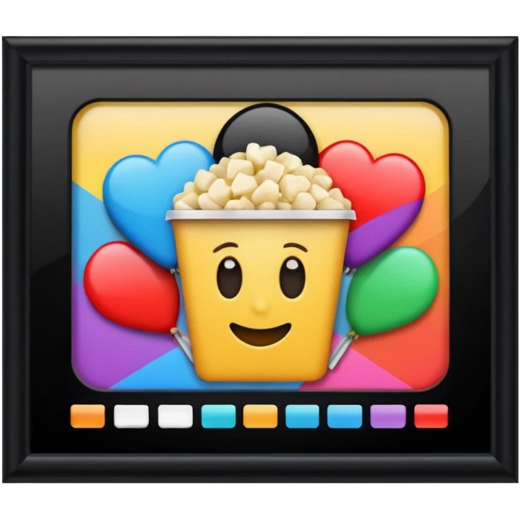Movie with a video emoji