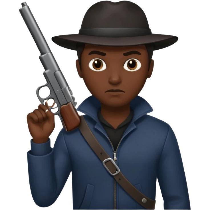 Man robbing emoji