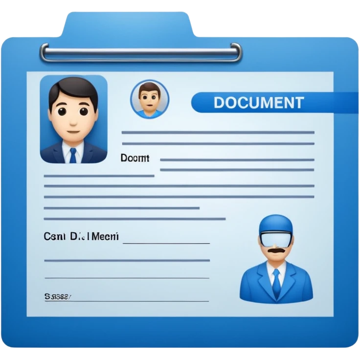 american id document emoji