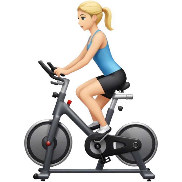 Indoor cycling  emoji