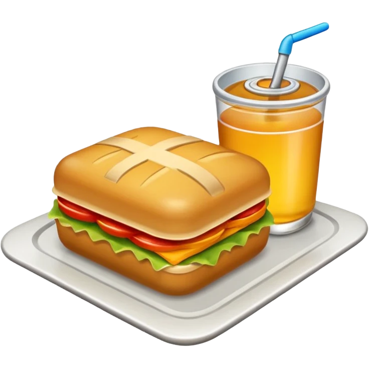 plane food emoji
