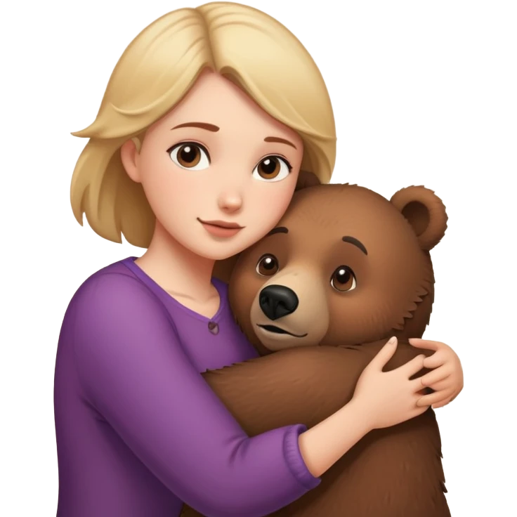 Девушку ебет медведь  emoji