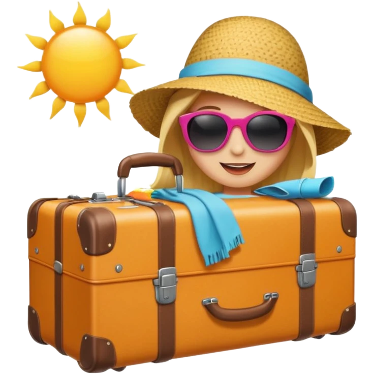 summer vacation icon emoji