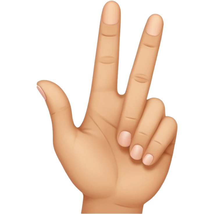 🤟 забери мізінчик і постав середній палець emoji