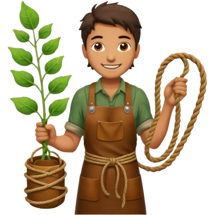 beanstalk worker emoji
