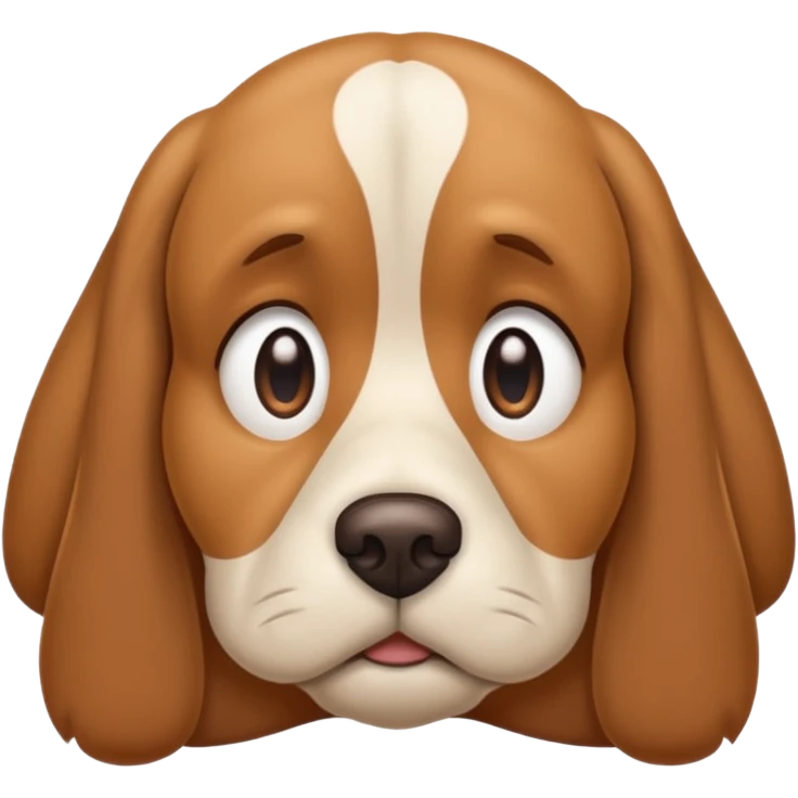 sad doggy emoji