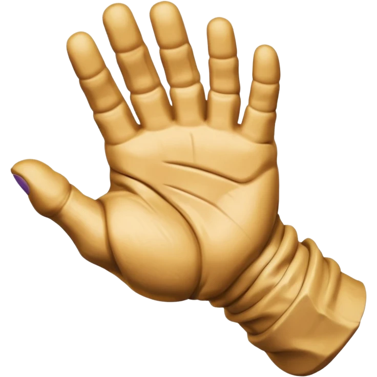 Thanosun hareketini yapan emoji emoji