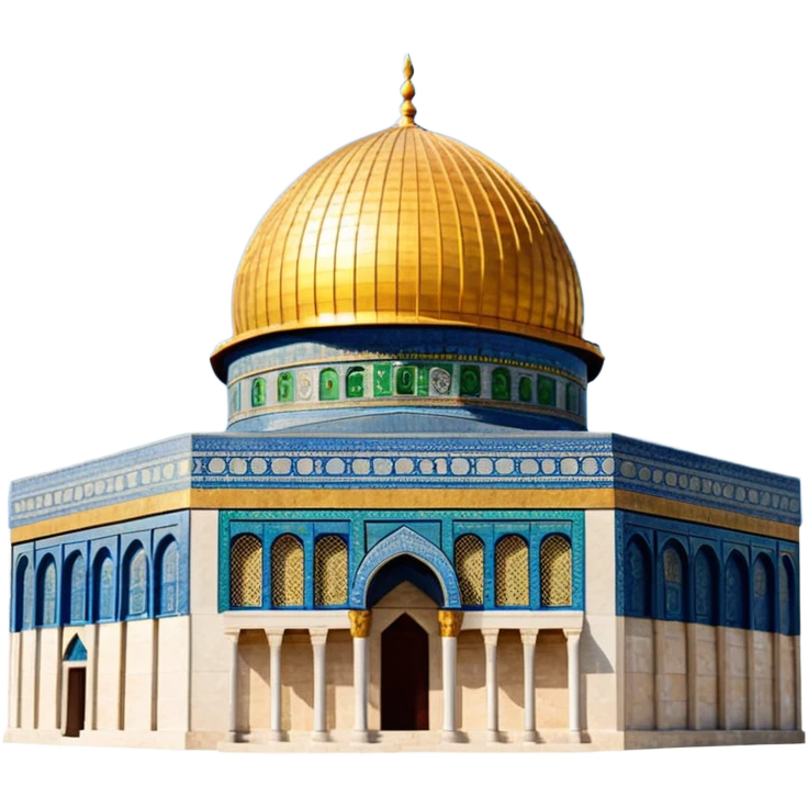 Dome of the rock, Palestine emoji