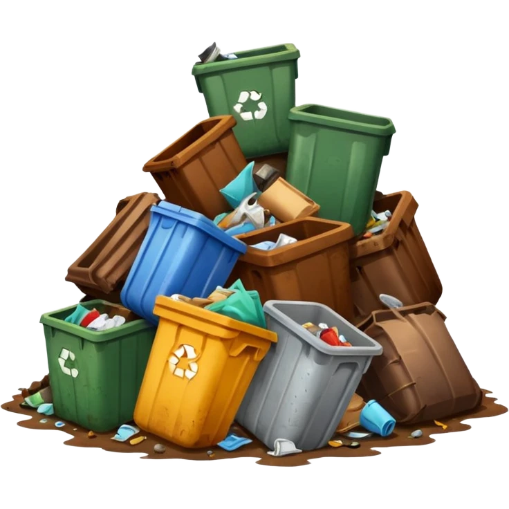 trash tiny emoji