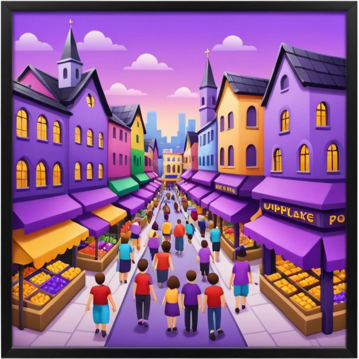 purple marketplace wb emoji