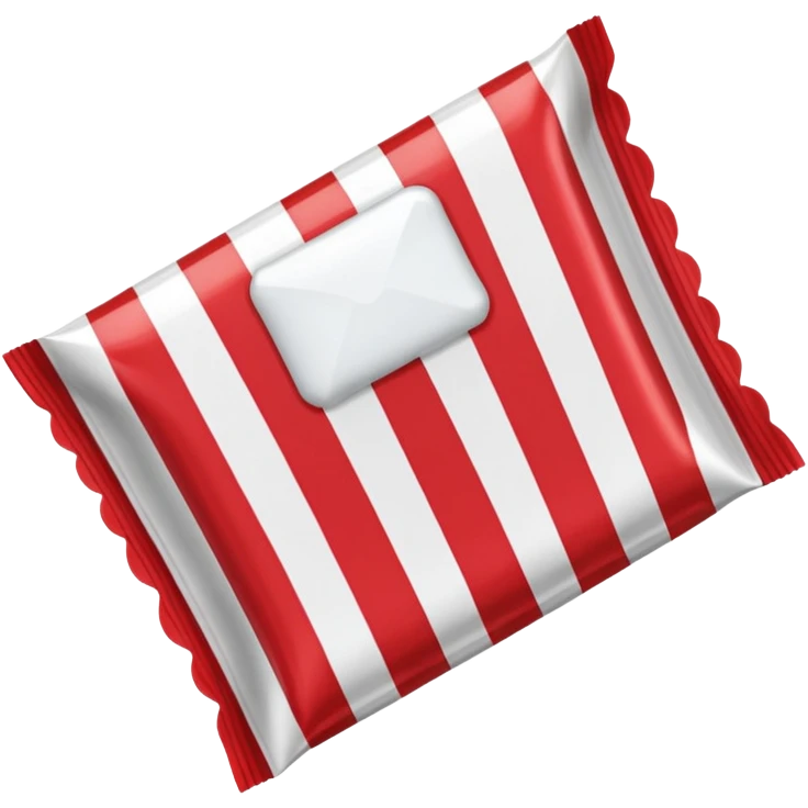 peppermint candy in a wrapper emoji