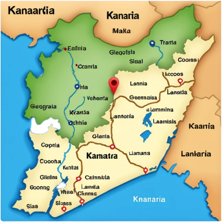 Karnataka map emoji