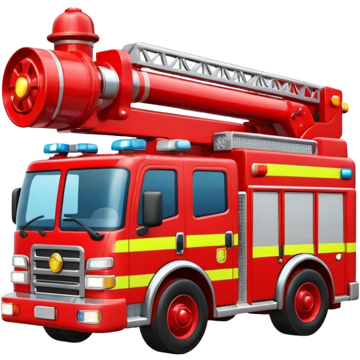 Fire engine emoji