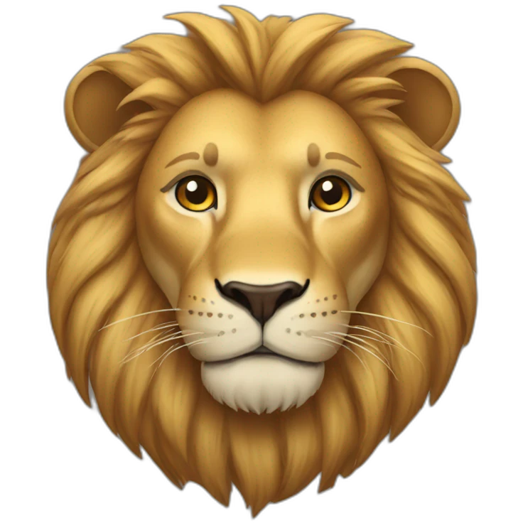 Lion emoji