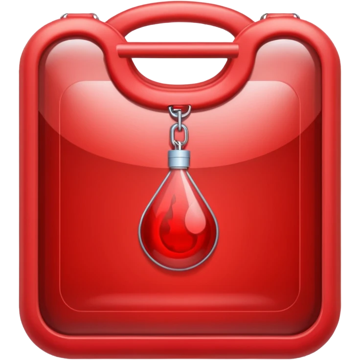 Blood bag emoji