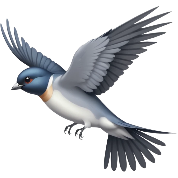 Swallow flight emoji