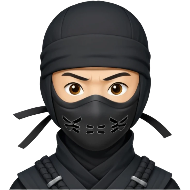 Ninja with MB written on it emoji