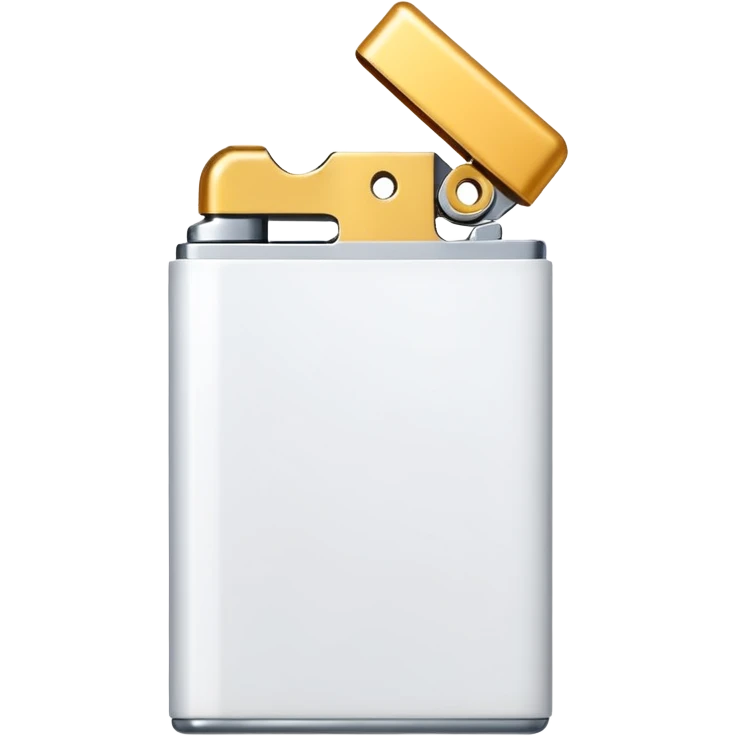 white lighter emoji