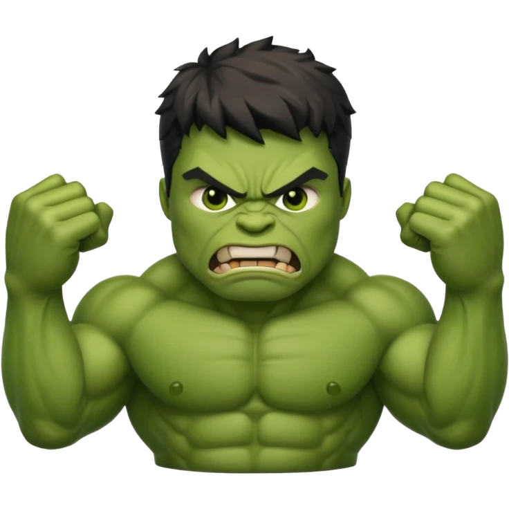 Generate the emoji of hulk emoji