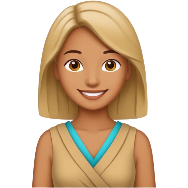 Modern dress emoji