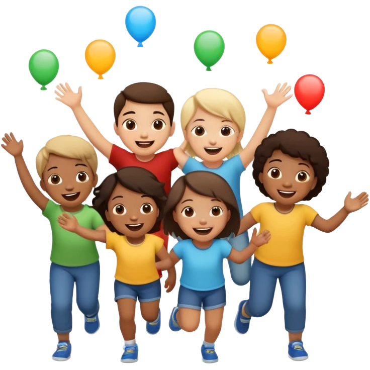 Cot children emoji