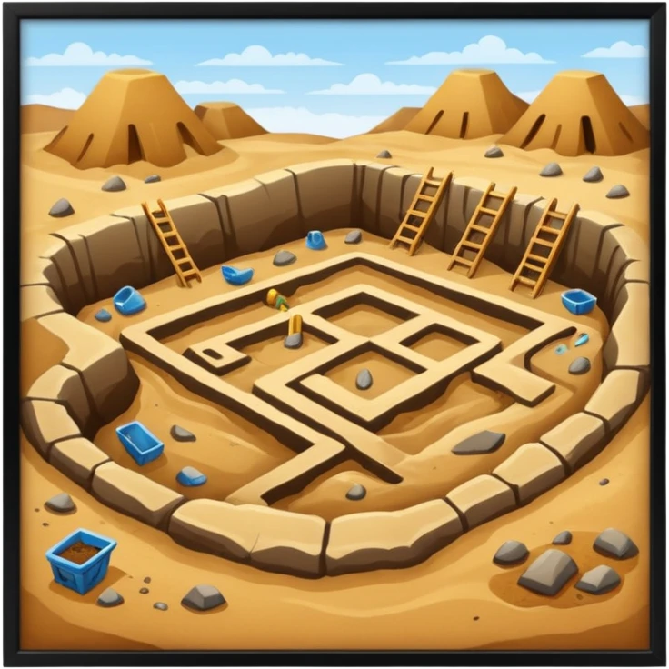 Archaeology emoji
