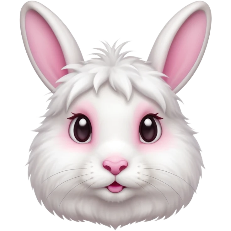 a cute and sweet rabbit emoji