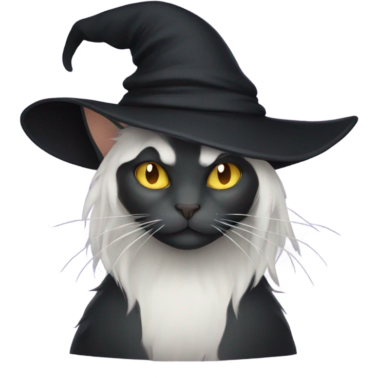 witch cat emoji
