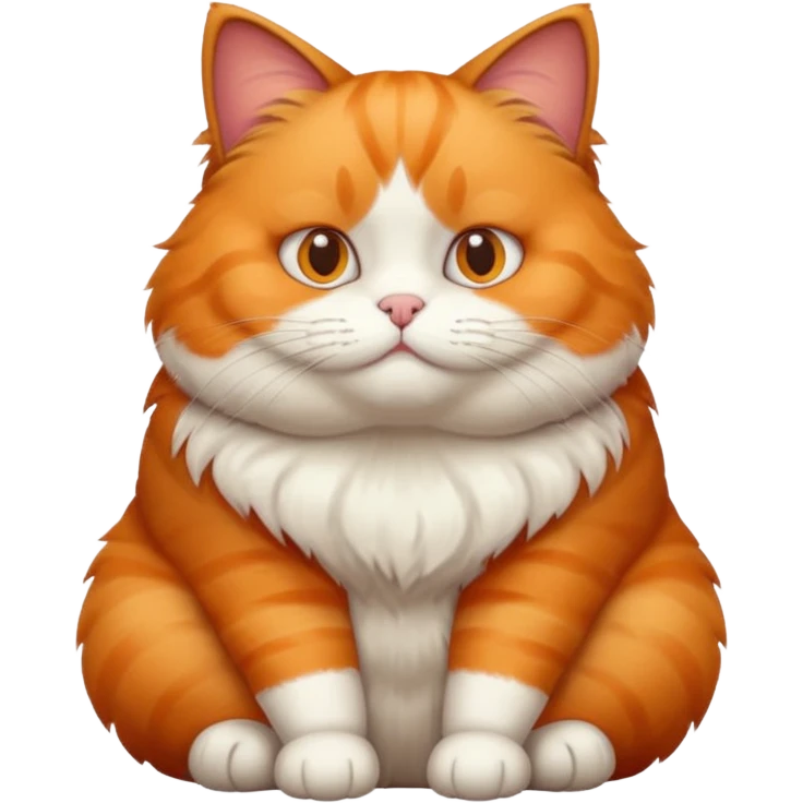 Fat cat emoji