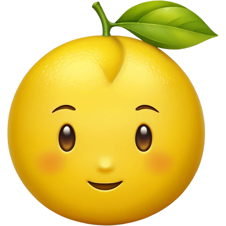 glazed lemon emoji