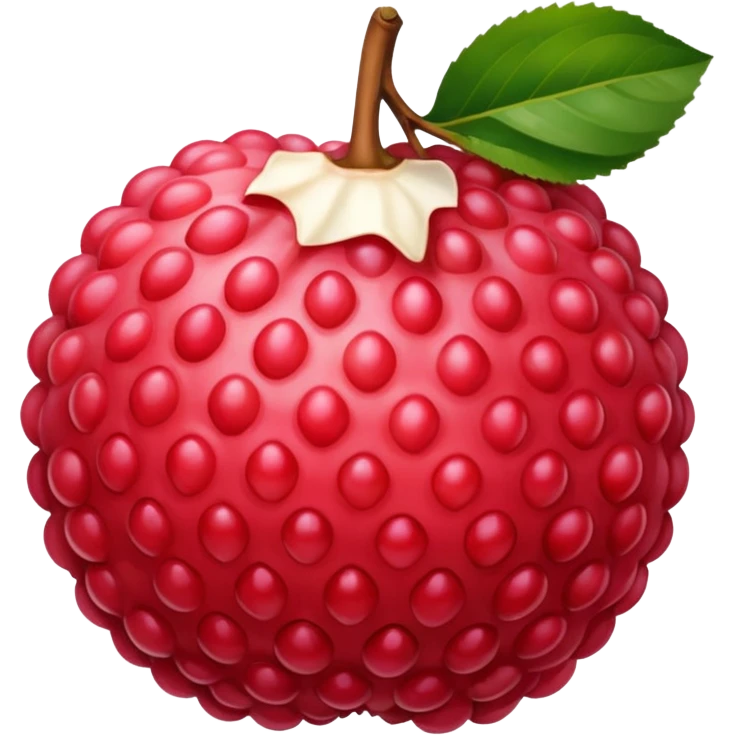 Lychee emoji