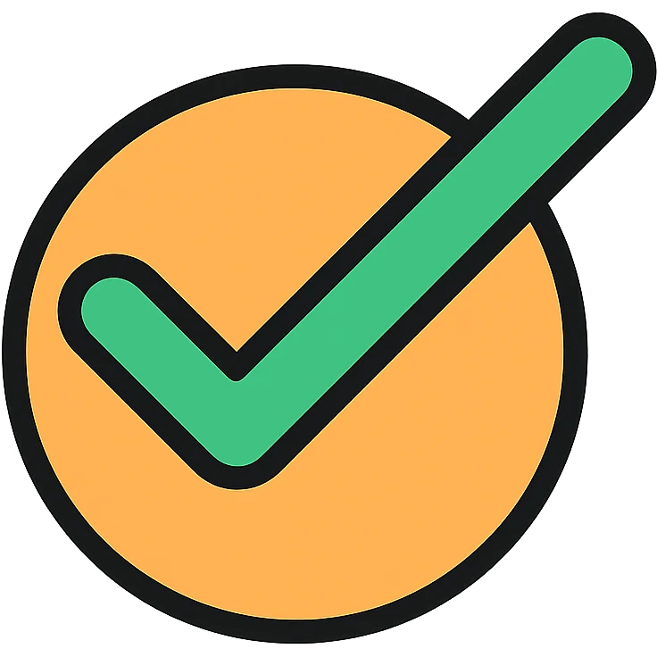 checkmark emoji