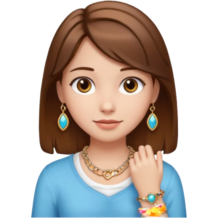Charm Bracelet Girl emoji