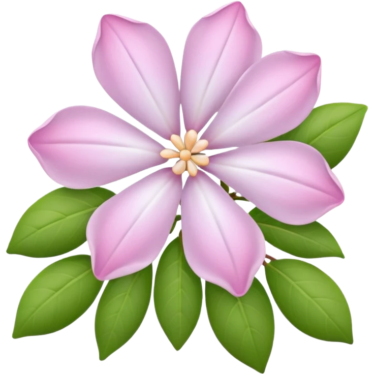 pink lilac emoji