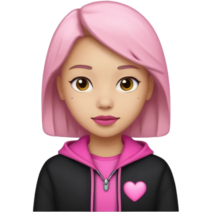Black pink emoji