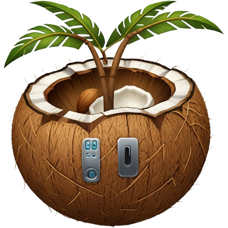 Coconut  emoji
