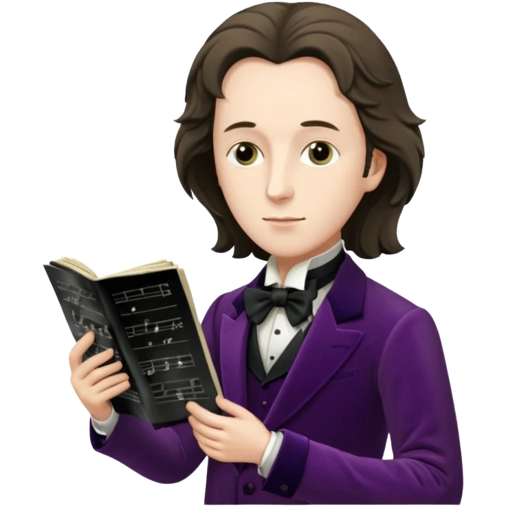 Transfem Fryderyk Chopin emoji