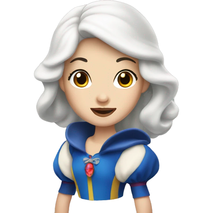 Snow white emoji