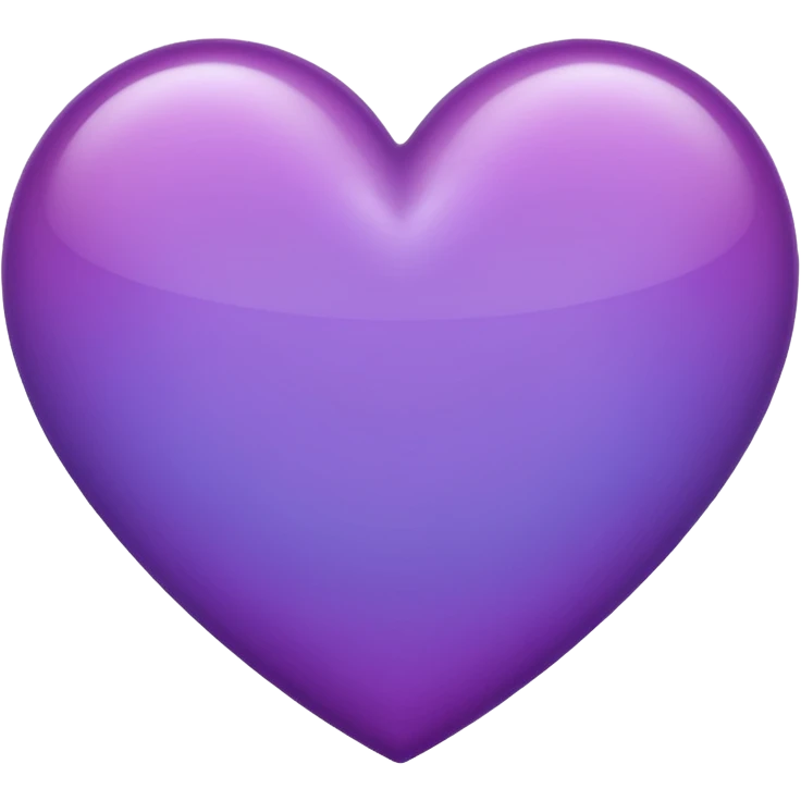 purple heart with a gradient emoji