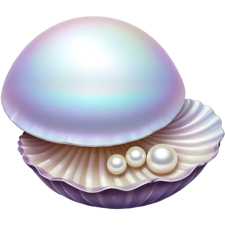 i want a pearl in a clam emoji