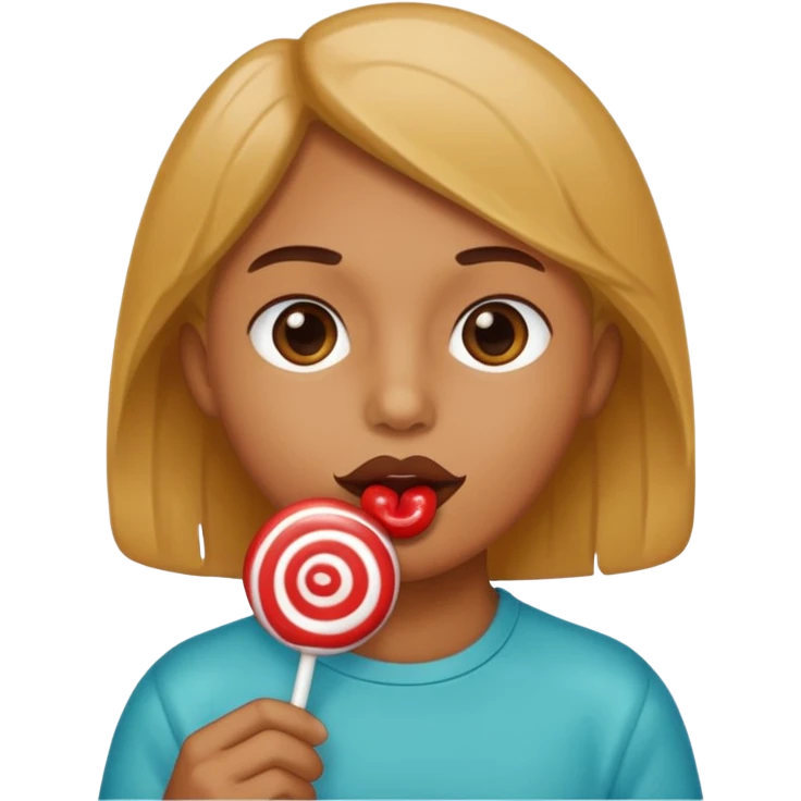 Dih sucking emoji