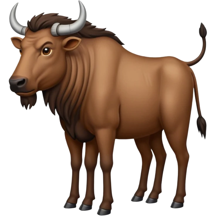 wildebeest emoji