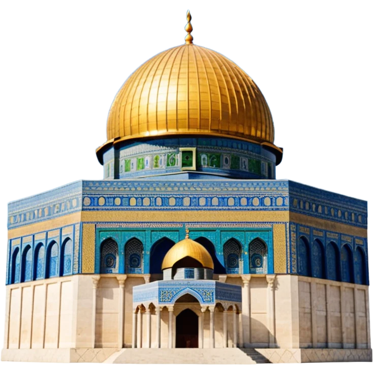 Dome of the rock, Palestine emoji
