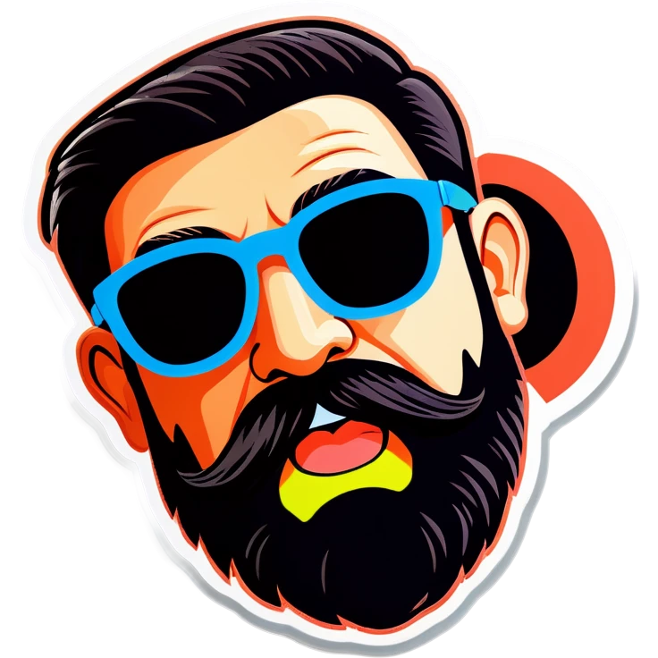 Papi sunglasses emoji