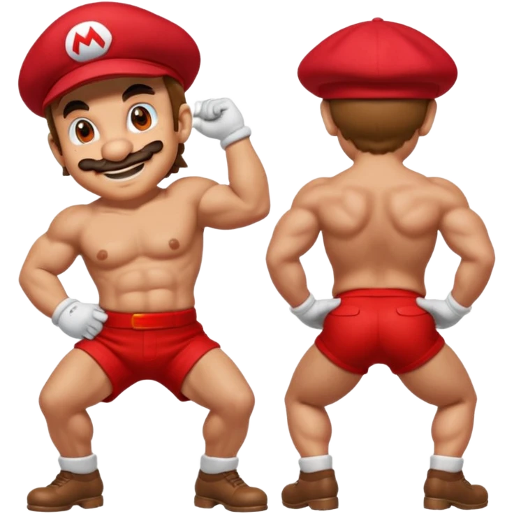 mario twerk goon emoji