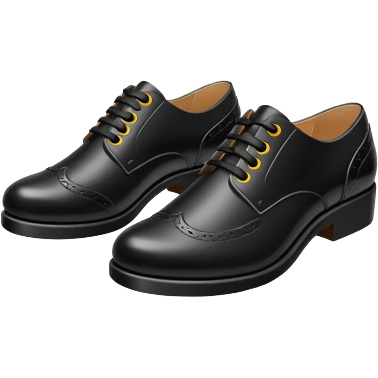 Black shoes emoji
