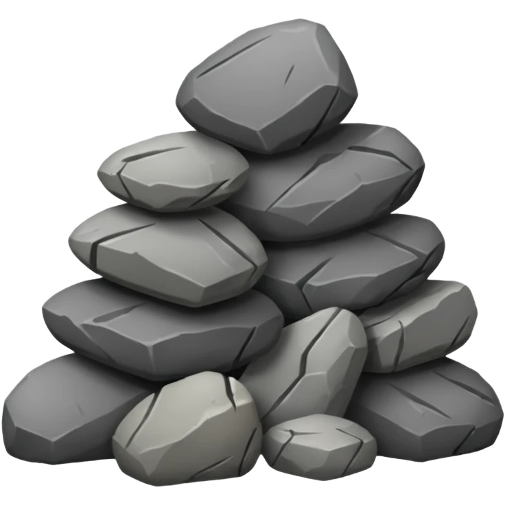 stone emoji